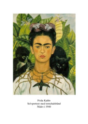Frida Kahlo | Selvportræt med tornehalsbånd | Analyse