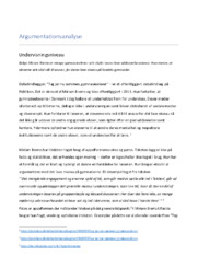 Tag jer nu sammen…| Argumentationsanalyse | Miriam Brems