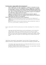 Jeppe på Bjerget | Dansk Opgave | Noter