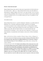 Johanne Schmidt-Nielsens første maj-tale | Analyse