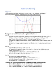 Funktioner | Matematik aflevering