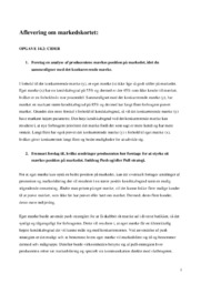 Markedskortet | Afsætning