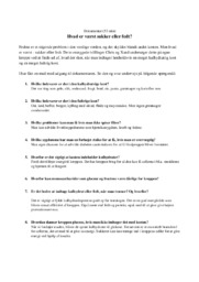 Hvad er værst sukker eller fedt | Biologi opgave