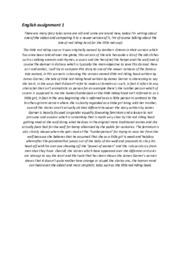 The tale of red riding hood | Sammenligning