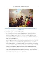 C.A. Lorentzens maleri | dannebrogs fald fra himlen
