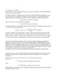 Probability | Matematik | Noter