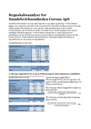 Corona ApS | Regnskabsanalyse