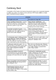 Carlsberg | SWOT-analyse | Afsætning