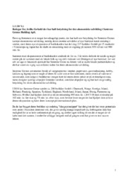 Grenes Holding ApS | VØ Opgave