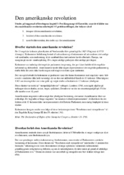 Den amerikanske revolution