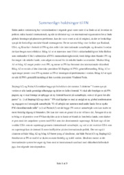 Sammenligninger af holdninger til FN