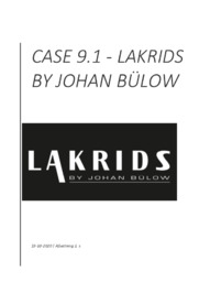 Virksomhedsanalyse af Lakrids by Johan Bülow
