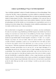 Analyse og fortolkning af Jeg er Carl Eriks hjemløshed