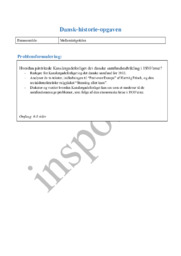 Kanslergadeforliget & det danske samfund (1933) | DHO