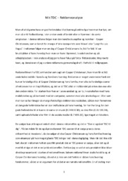 Mit TDC | Reklameanalyse