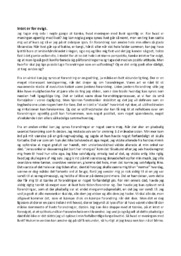 Intet er for evigt | Dansk | Essay