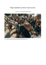 Rapmusikkens protest mod racisme | SRO