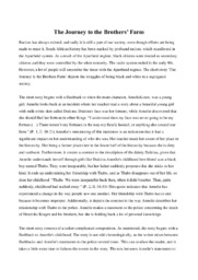 The Journey to the Brothers’ Farm | Essay