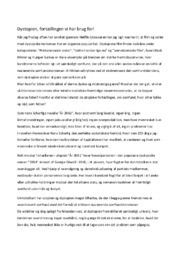Dystopi | Essay | Dansk Opgave