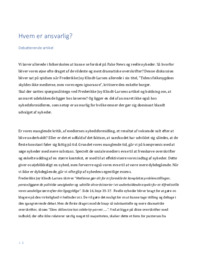 Tidens folkesygdom… | Analyse | Frederikke Joy Klindt-Larsen