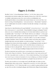 Eveline | Analyse | James Augustine Aloysius Joyce