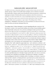 Forsvindingsvæsken | Analyse | Morten Søndergaard