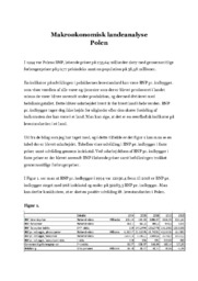 Makroøkonomisk landeanalyse Polen | IØ Opgave
