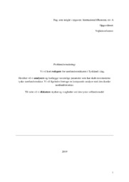 Tyske Samfundsstruktur | IØ Opgave