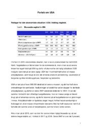 USA’s økonomiske situation | IØ