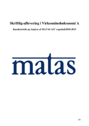 Matas AS | Karakteristik og Analyse