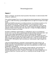 Afsæt hhx 10 | Streamingtjenester | Afsætning