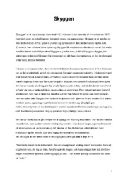 Skyggen | Analyse | H.C Andersen