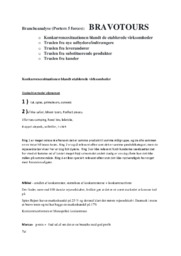 Brancheanalyse Bravo Tours