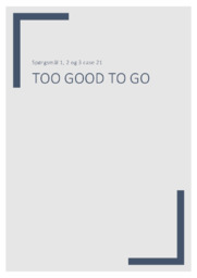 To Good To Go virksomhedsanalyse