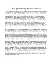 ‘Cyber Manners’ | Analytical essay