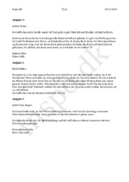 Tysk test ved Goethe Institut | 29 april 2014