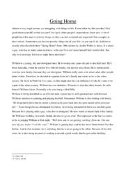 ‘Going home’ | Analytical essay