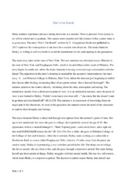 ‘She’s the Bomb’ | Analytical essay