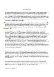 Africa under siege essay