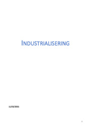 Industrialisering