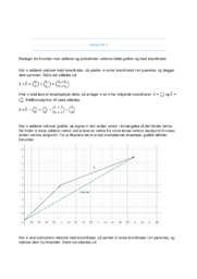 Vektorer | Emneopgave