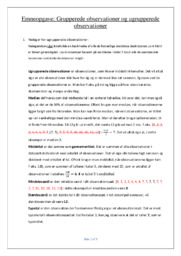 Statistik | Emneopgave
