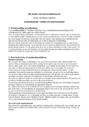 Konkurrencestaten | Samfundsfagsopgave