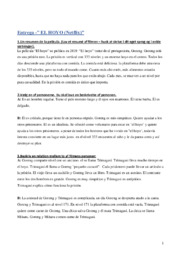 ‘El hoyo’ | Analyse | Spansk