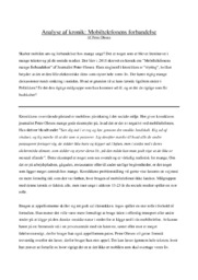 Mobiltelefonens forbandelse | Analyse | Peter Olesen