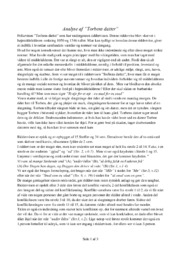 Torbens datter | Analyse | Folkevise