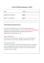 SRO | Emne | Optimering & outsourcing