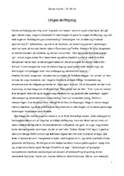 Den sproglige fascisme breder sig  | Eksamenssæt maj 2012 | Kronik Unges skriftsprog