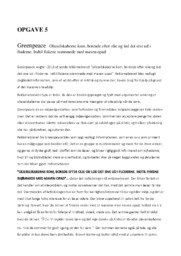 ‘Greenpeace’ | Analyse af reklamebrev