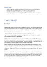 The Landlady By Roald Dahl | Essay
